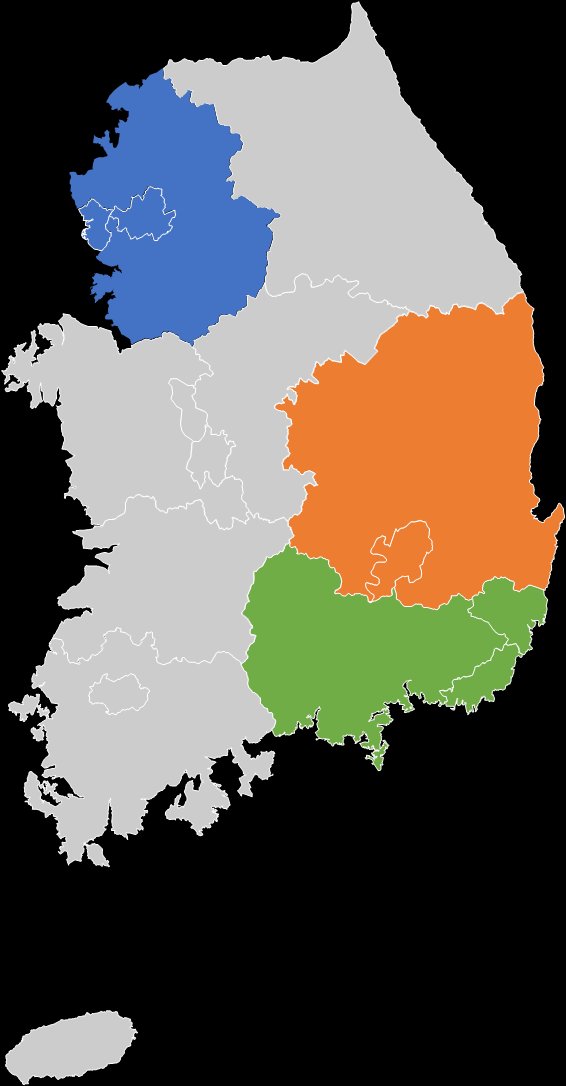 HCB 시공 가능 지역 지도 - 서울경기 경북대구 경남부산울산